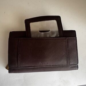 Rolfs Dark Brown Leather Wallet